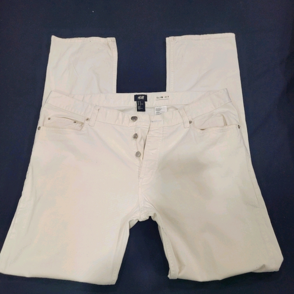 Off white H&m jeans